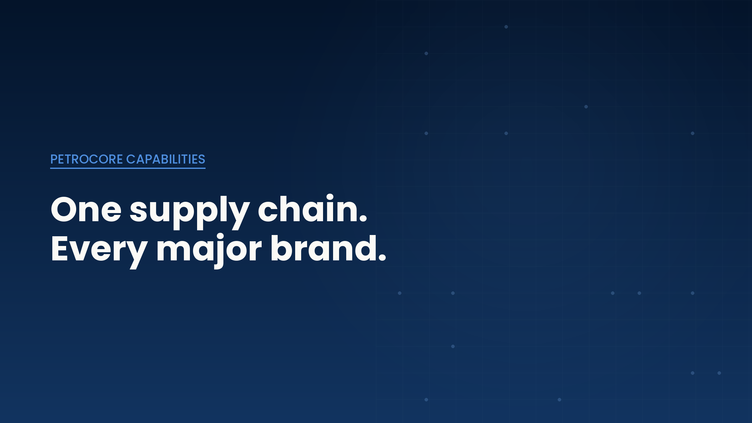 One Supply Chain, Every Major Brand: Inside PetroCore's Distribution Network
