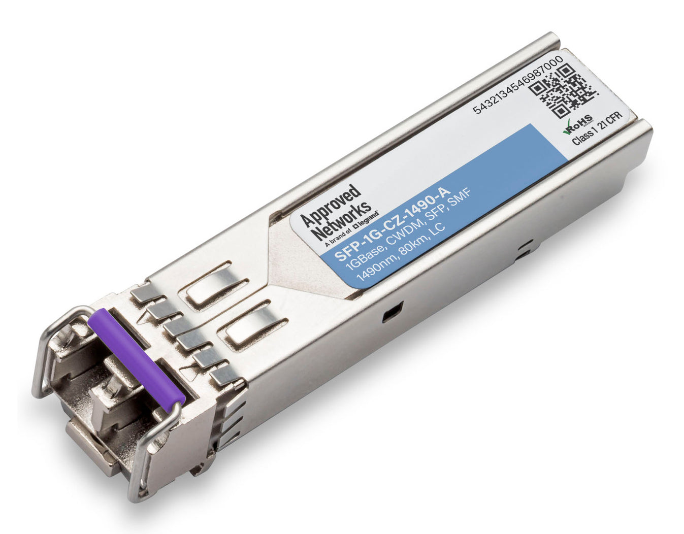 Legrand SFP-1G-CZ-1490-A network transceiver module Fiber optic 1250 Mbit/s 1490 nm