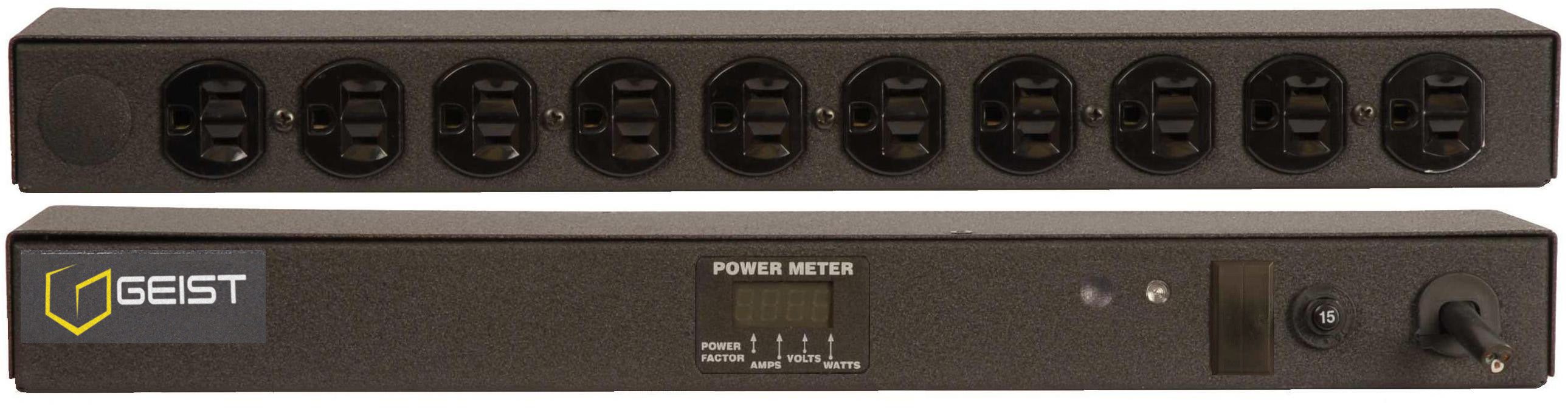 Vertiv Geist BRFCN100-10 power distribution unit (PDU) 10 AC outlet(s) 0U Black