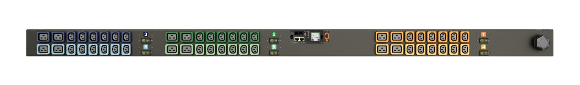 Vertiv Geist MN05M9W1-48PZB8-6PS15B0A10-S power distribution unit (PDU) 48 AC outlet(s) Black