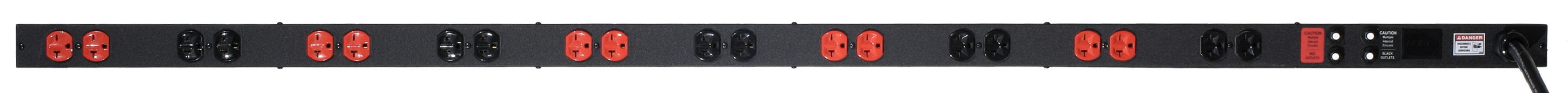 Vertiv VREBN200-103D20TL6 power distribution unit (PDU) 20 AC outlet(s) Black