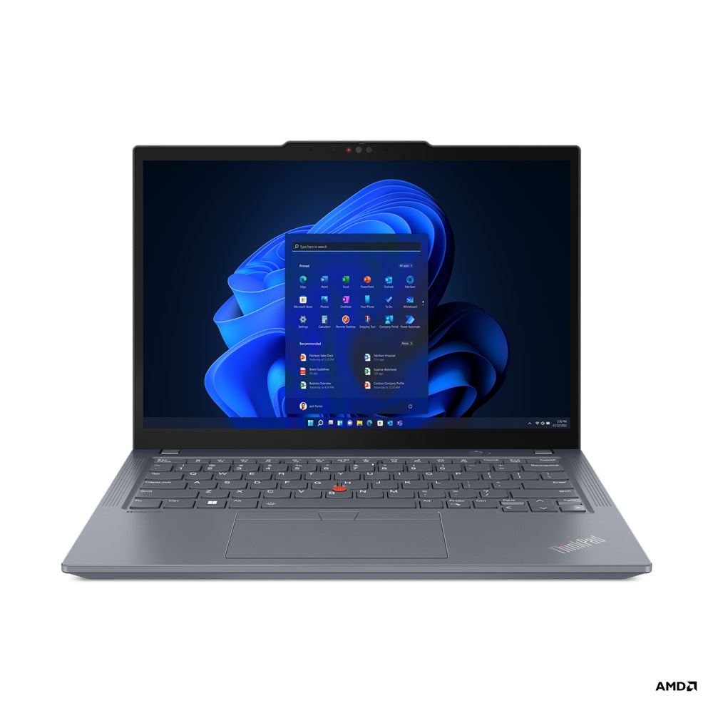 Lenovo ThinkPad X13 Gen 4 (AMD) AMD Ryzen™ 5 PRO 7540U Laptop 13.3" Touchscreen WUXGA 16 GB LPDDR5x-SDRAM 512 GB SSD Wi-Fi 6E (802.11ax) Windows 11 Pro US English Gray