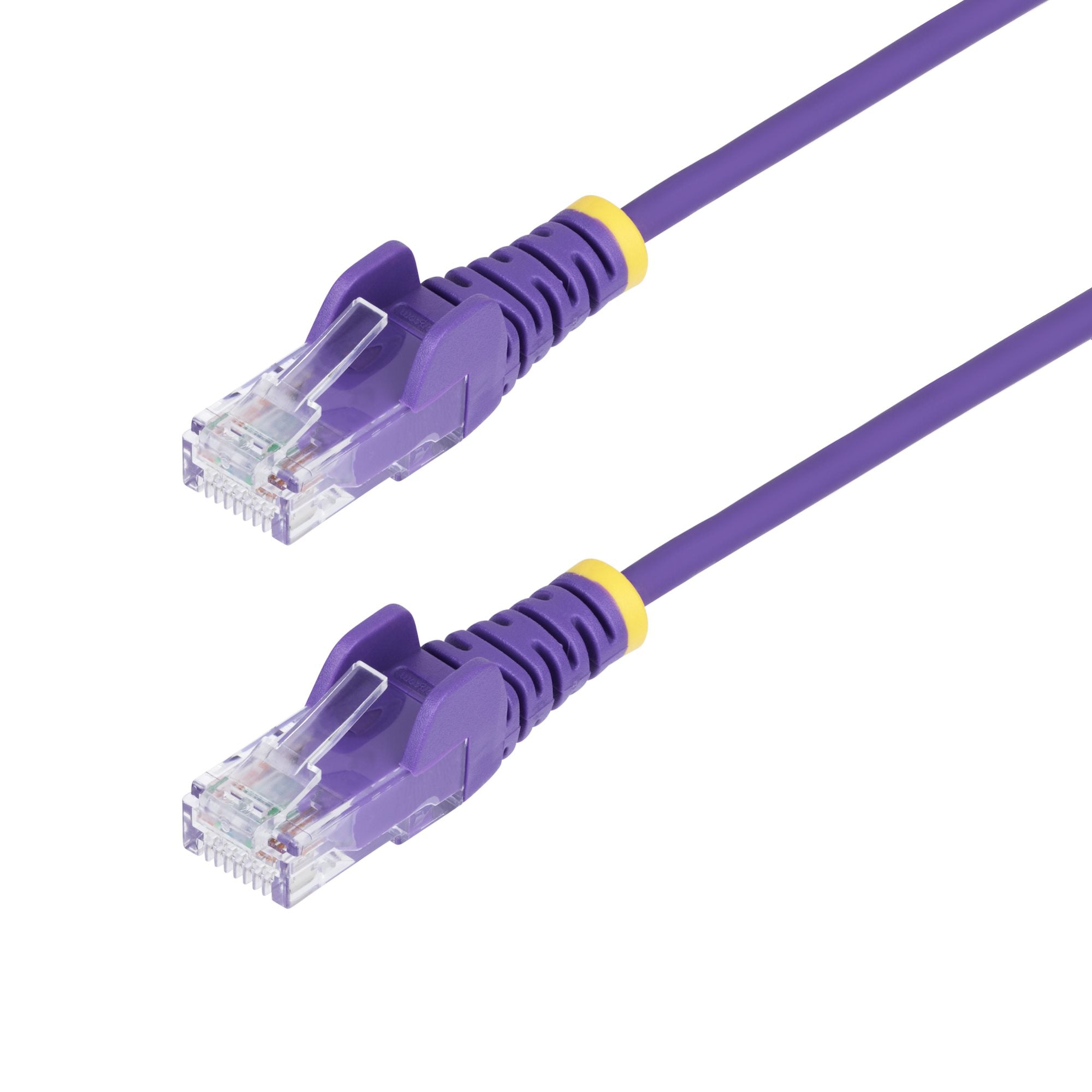 StarTech.com N6PAT2PLS networking cable Purple 23.6" (0.6 m) Cat6 U/UTP (UTP)