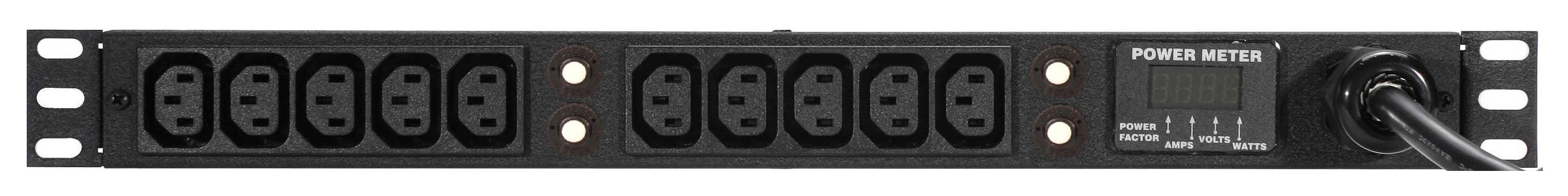 Vertiv VRELCN100-103C13TL6 power distribution unit (PDU) 10 AC outlet(s) Black