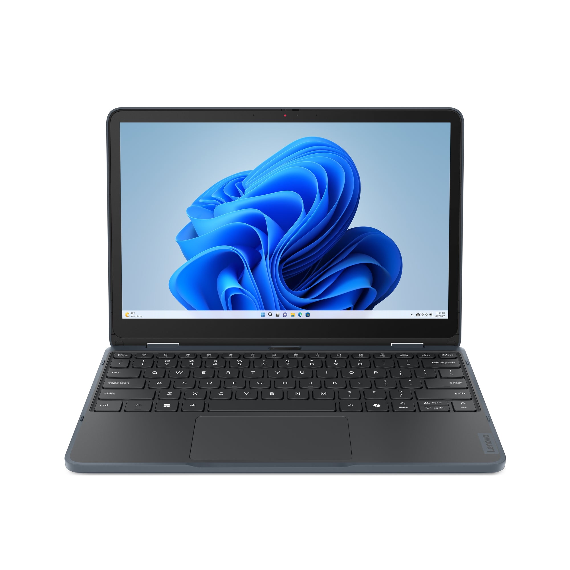 Lenovo 300w 2-in-1 Gen 5 N150 Hybrid (2-in-1) 11.6" Touchscreen HD 4 GB LPDDR5-SDRAM 128 GB SSD Wi-Fi 6E (802.11ax) Windows 10 Pro Education Gray