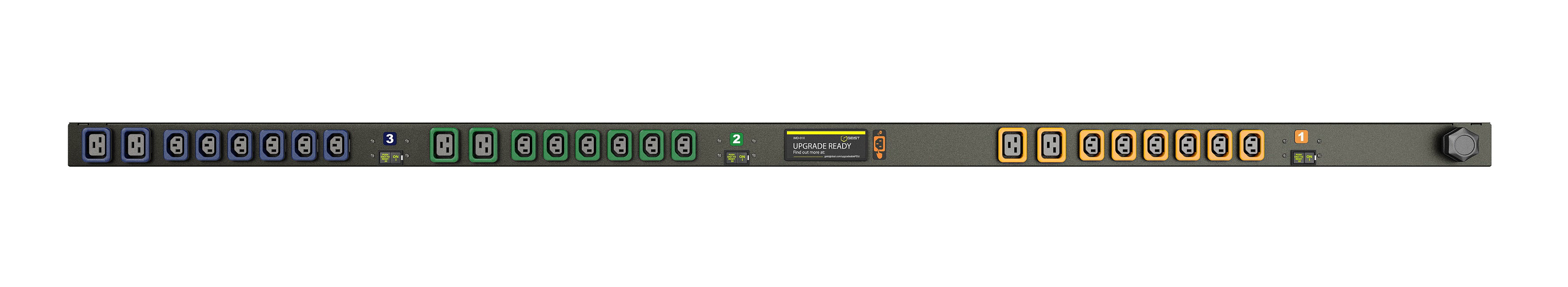 Vertiv I10028L power distribution unit (PDU) 24 AC outlet(s) 0U Black