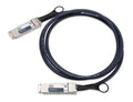 Legrand 603020001-A InfiniBand/fibre optic cable 39.4" (1 m) QSFP+ DAC Silver, Black