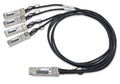 Legrand AN-Q40S10-P-2M InfiniBand/fibre optic cable 78.7" (2 m) QSFP+ 4x SFP+ Twinax Black