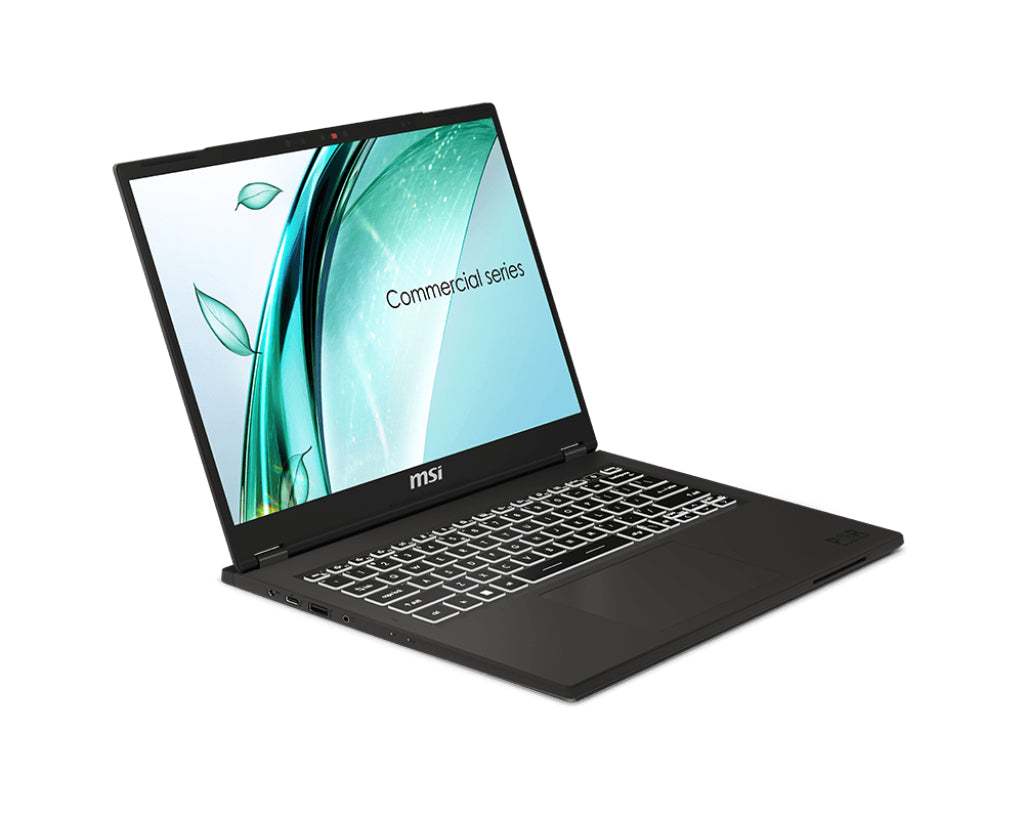 MSI COMMERCIAL 14 H A13MG-002US laptop Intel® Core™ i5 i5-13420H 14" Full HD+ 16 GB DDR4-SDRAM 512 GB SSD Wi-Fi 6E (802.11ax) Windows 11 Pro Gray