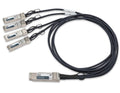 Legrand MC2609130-050-A InfiniBand/fibre optic cable 19.7" (0.5 m) QSFP+ 4x SFP+ Twinax Black