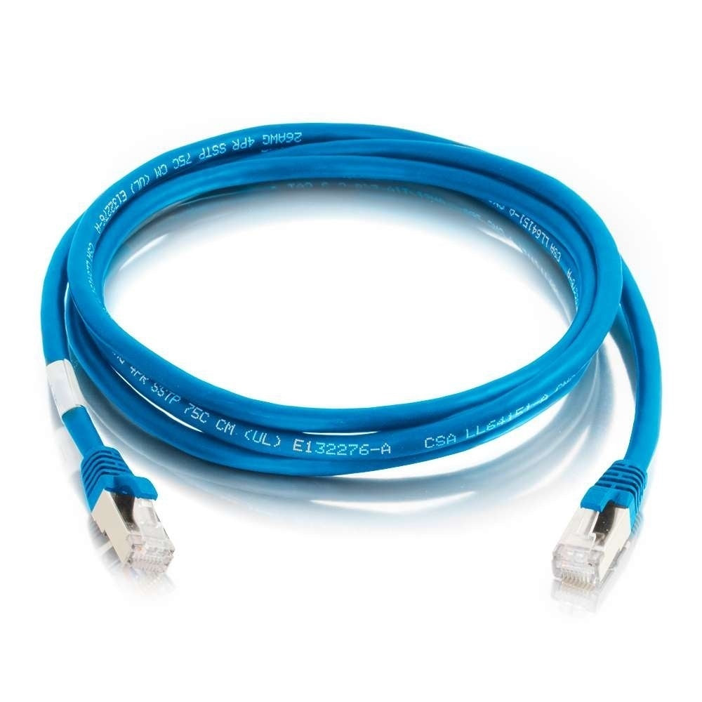 Legrand 576A-S10-007 networking cable Blue 82.7" (2.1 m) Cat6a
