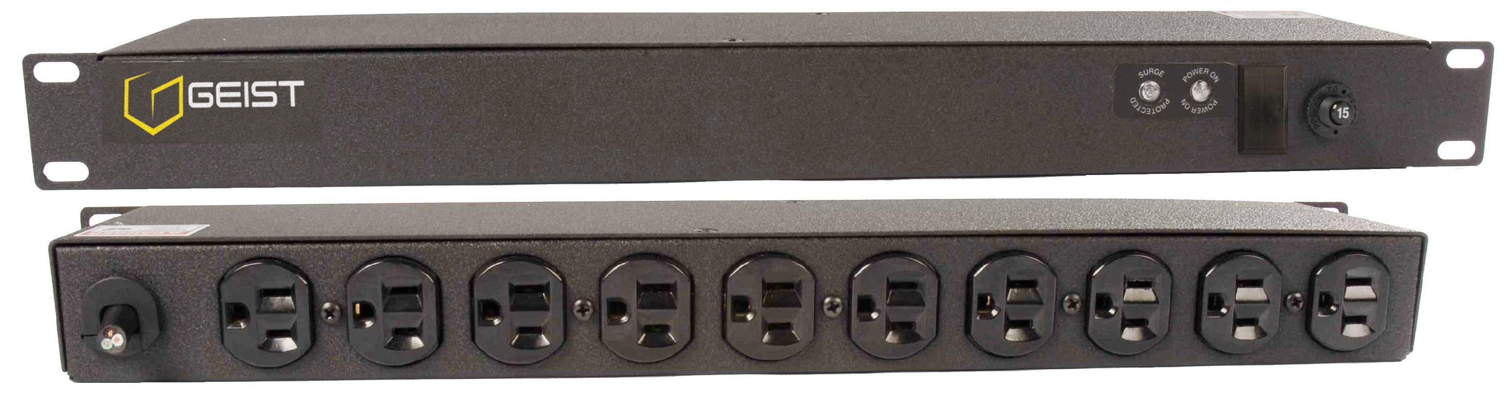 Vertiv Geist SPN104-10 power distribution unit (PDU) 10 AC outlet(s) 0U Black