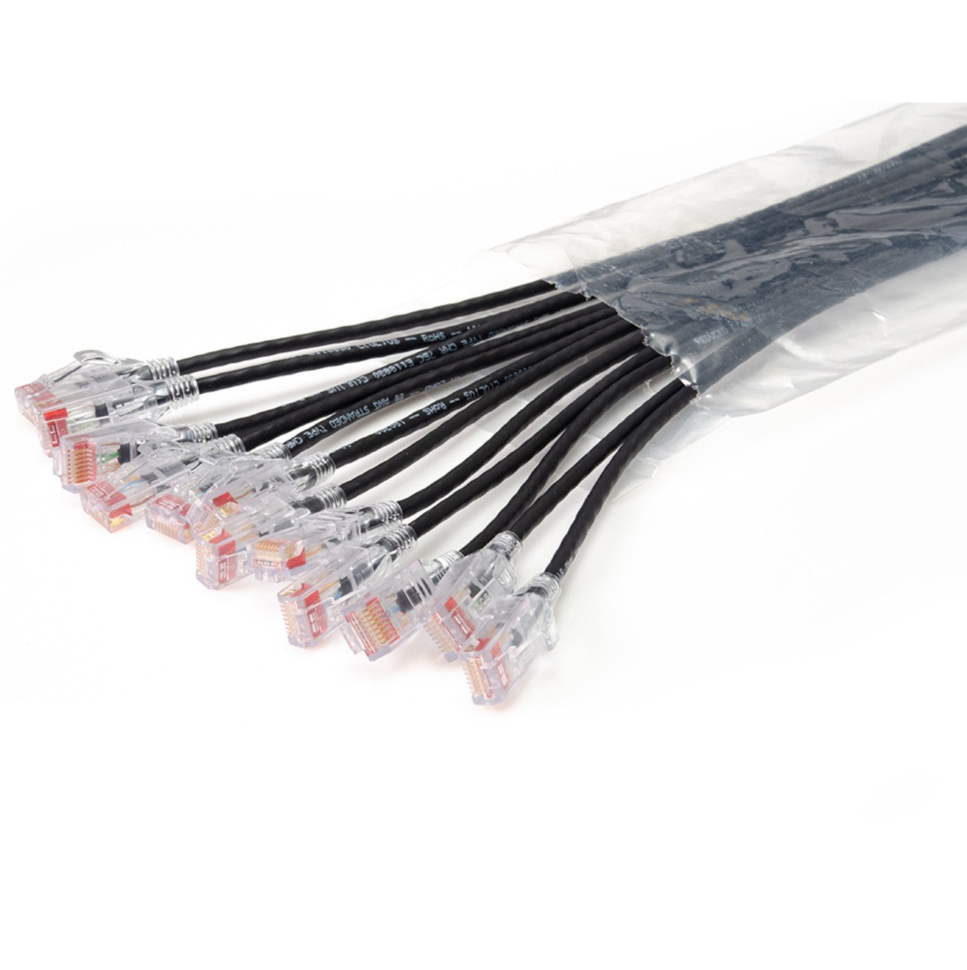 Legrand EZ Patch networking cable Black 107.9" (2.74 m) Cat6a