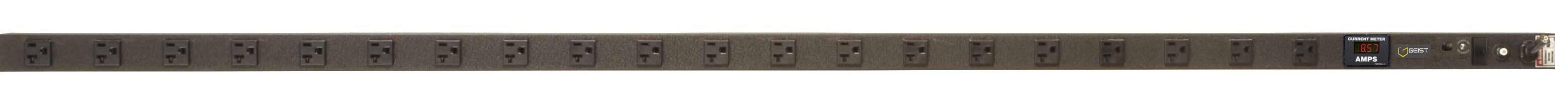 Vertiv Geist NSVBAN200-102S20TL power distribution unit (PDU) 20 AC outlet(s) 0U Black