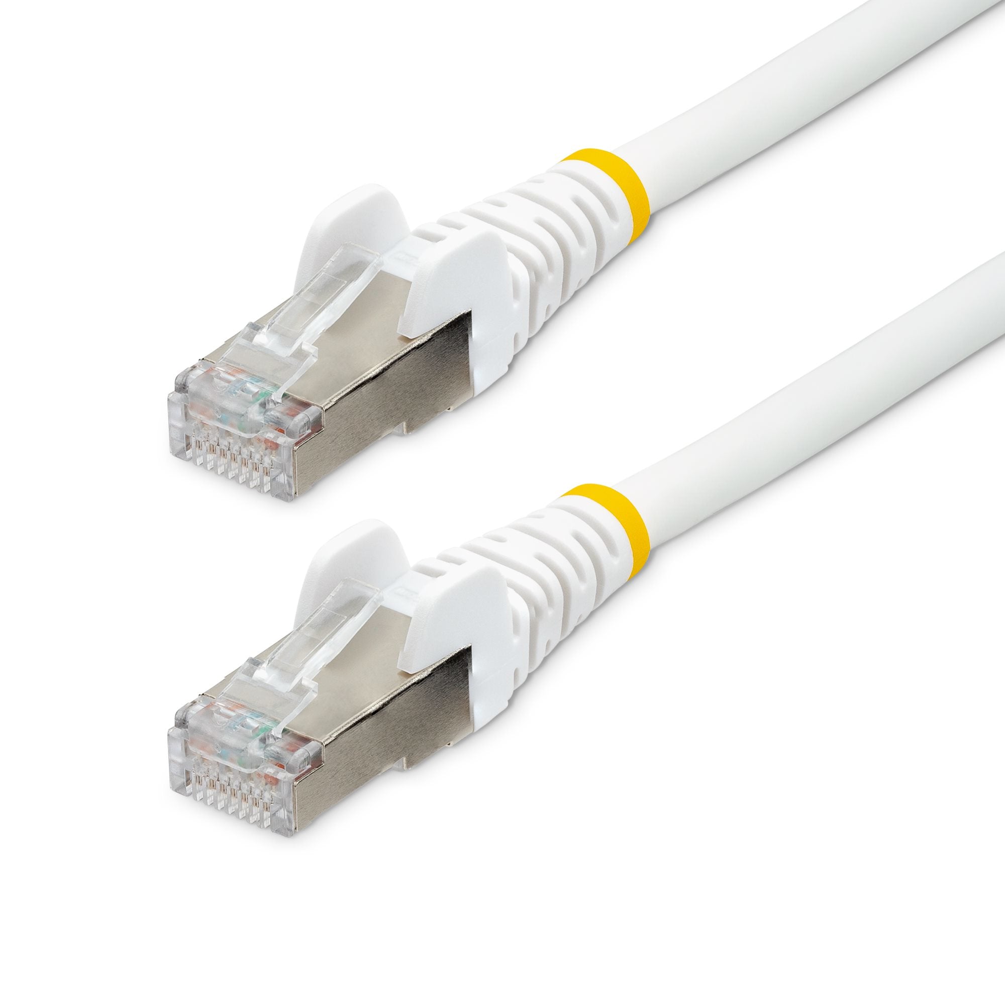 StarTech.com NLWH-14F-CAT6A-PATCH networking cable White 169.3" (4.3 m) S/FTP (S-STP)