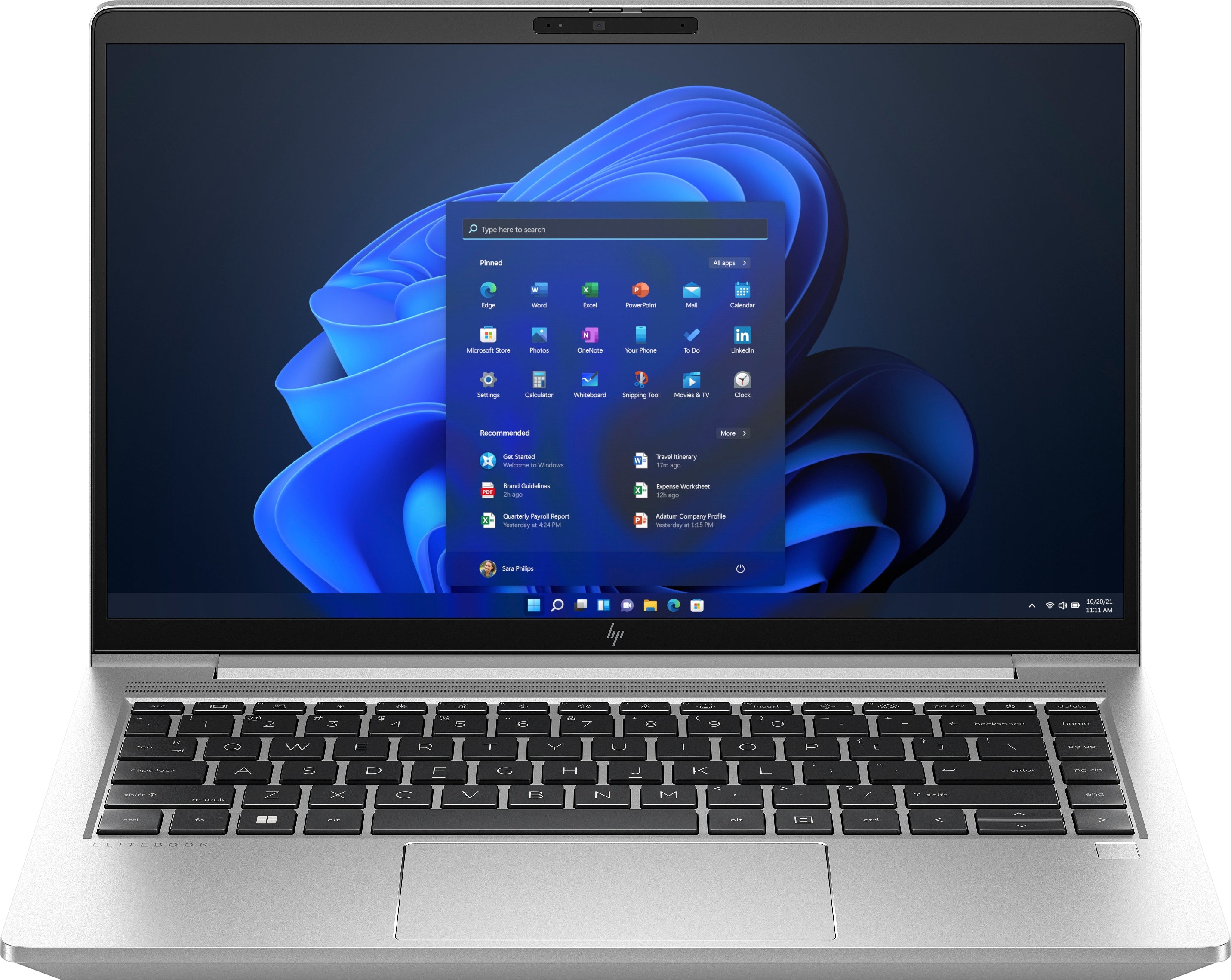 HP EliteBook 640 G10 Intel® Core™ i5 i5-1345U Laptop 14" Touchscreen Full HD 16 GB DDR3L-SDRAM 512 GB SSD Wi-Fi 6E (802.11ax) Windows 11 Pro Silver