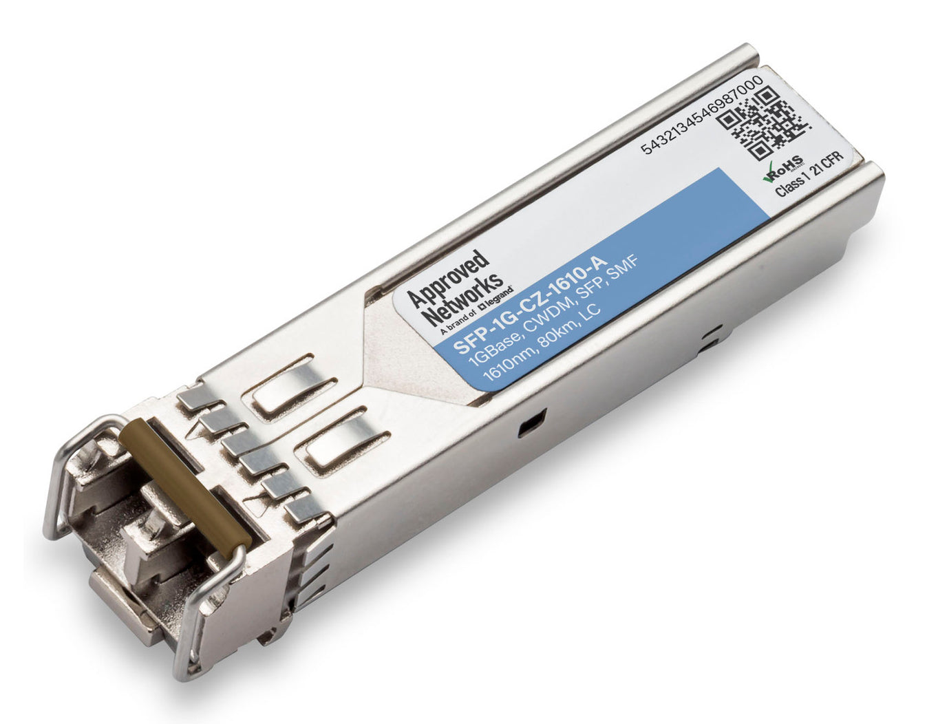 Legrand SFP-1G-CZ-1610-A network transceiver module Fiber optic 1250 Mbit/s 1610 nm