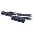APC 19ft Cat6 UTP, 6x RJ-45 - 6x RJ-45 networking cable Black 228" (5.79 m) U/UTP (UTP)