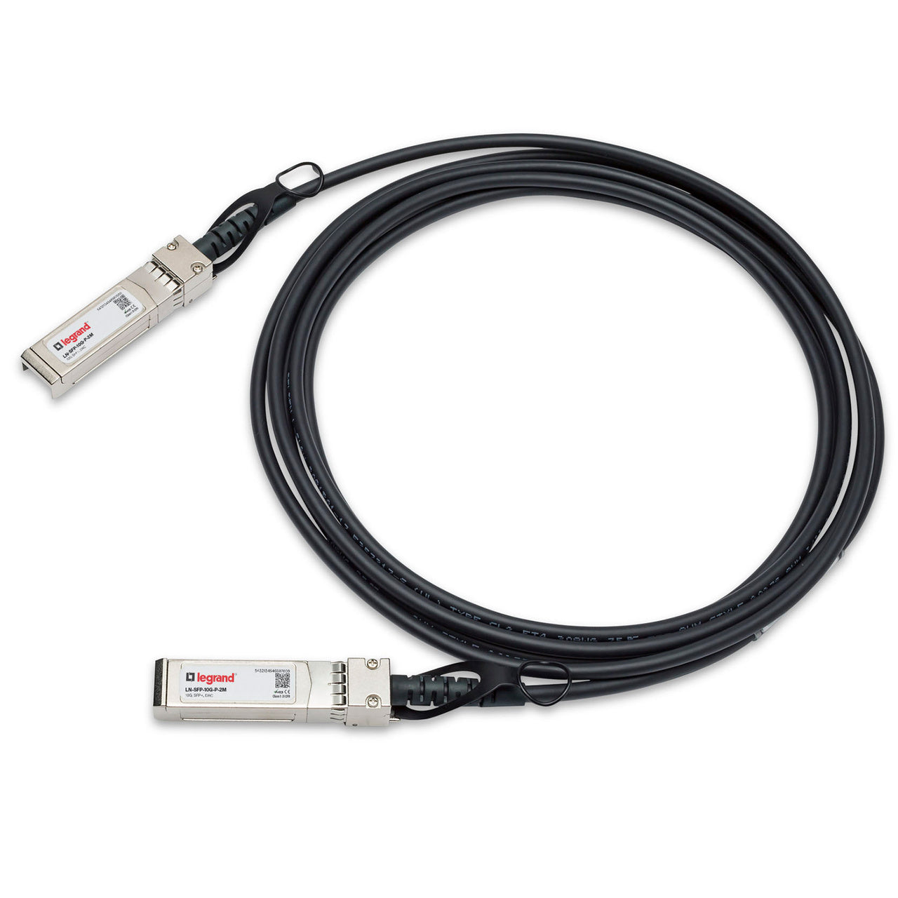 Legrand LN-SFP-10G-P-2M InfiniBand/fibre optic cable 78.7" (2 m) SFP+ Black