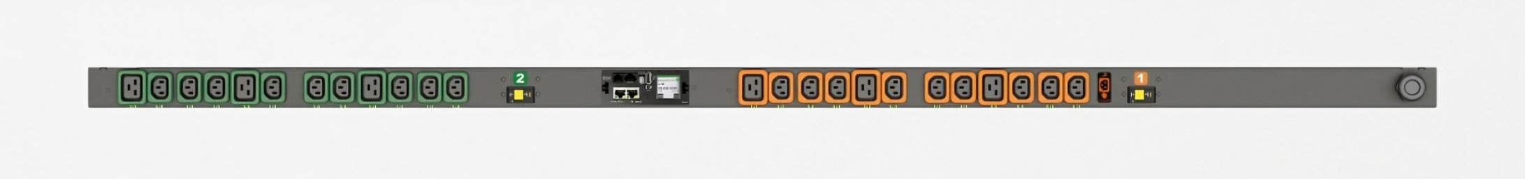 Vertiv Geist MNR5MGB1-24PH68-3TL6A0A10-S power distribution unit (PDU) 24 AC outlet(s) 0U Black