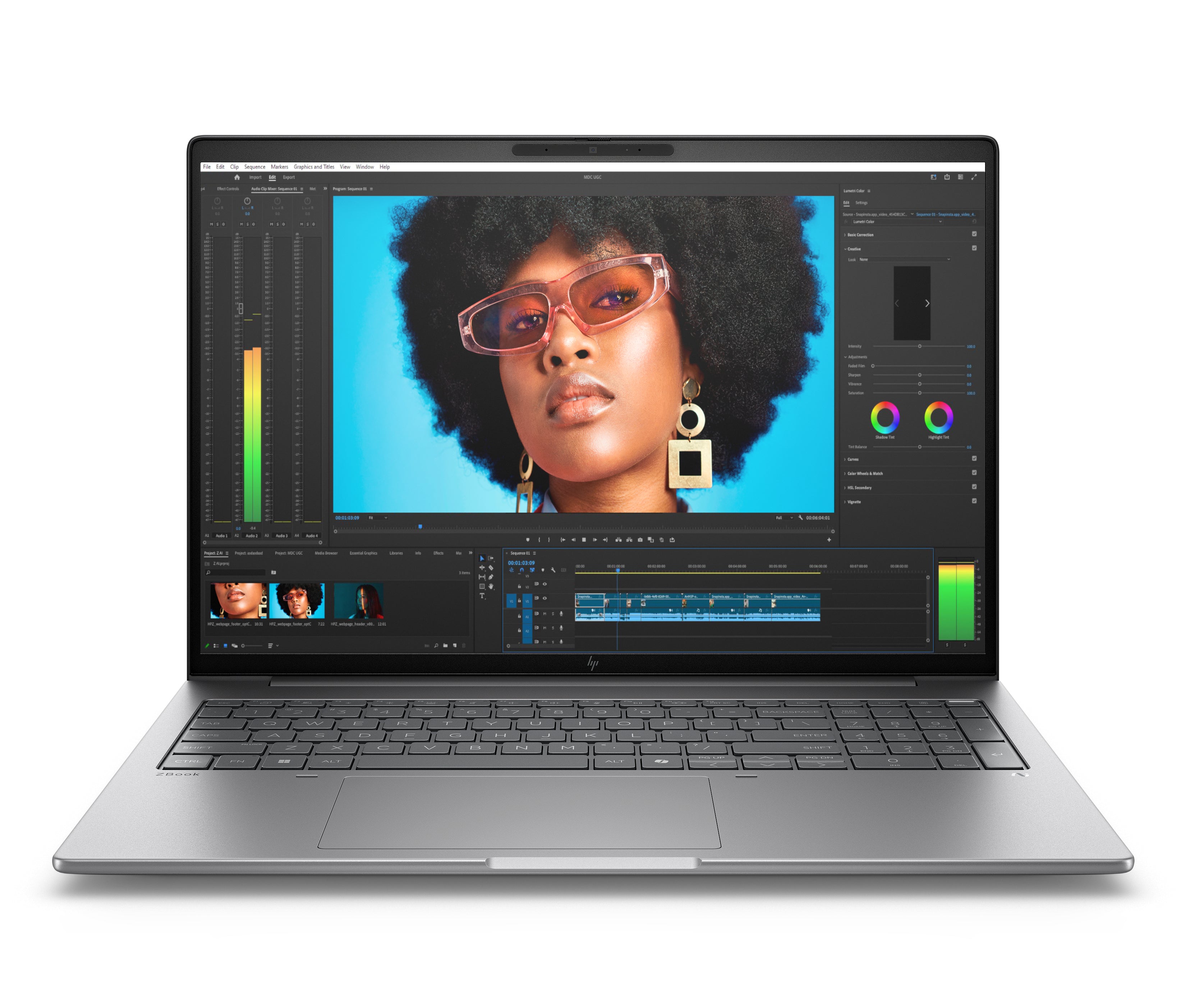HP ZBook 8 G1i Wolf Pro Security Edition Intel Core Ultra 7 265H Mobile workstation 16" WUXGA 32 GB DDR5-SDRAM 1 TB SSD NVIDIA RTX 500 Ada Wi-Fi 7 (802.11be) Windows 11 Pro AI PC Silver