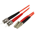 StarTech.com 50FIBLCST1 InfiniBand/fibre optic cable 39.4" (1 m) LC ST Orange
