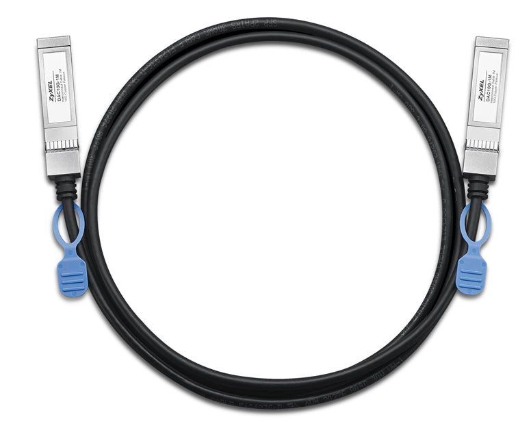 Zyxel DAC10G-1M InfiniBand/fibre optic cable 39.4" (1 m) SFP+ Black
