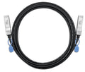 Zyxel DAC10G-3M InfiniBand/fibre optic cable 118.1" (3 m) SFP+ Black