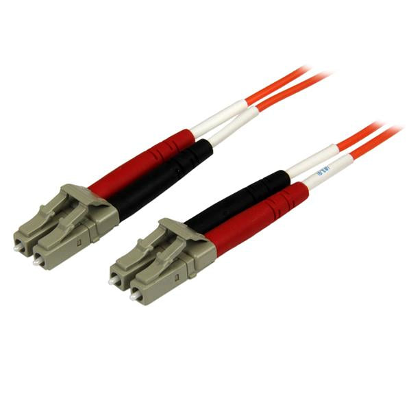 StarTech.com 50FIBPLCLC3 InfiniBand/fibre optic cable 118.1" (3 m) LC Orange