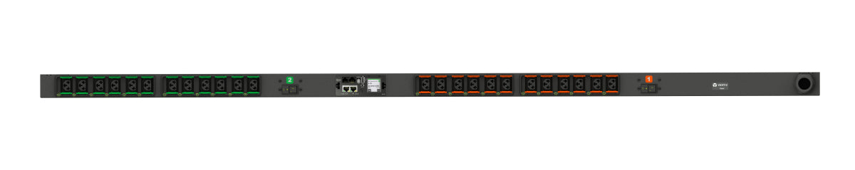 Vertiv MNR5MGB1-24CF18-3TL6A0A10-S power distribution unit (PDU) 24 AC outlet(s) 0U Black