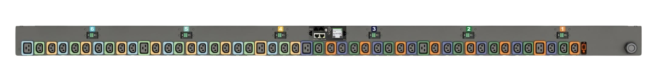 Vertiv Geist MNU5MHW1-48MI13-3TL56A0A10-S-A power distribution unit (PDU) 48 AC outlet(s) 0U Black
