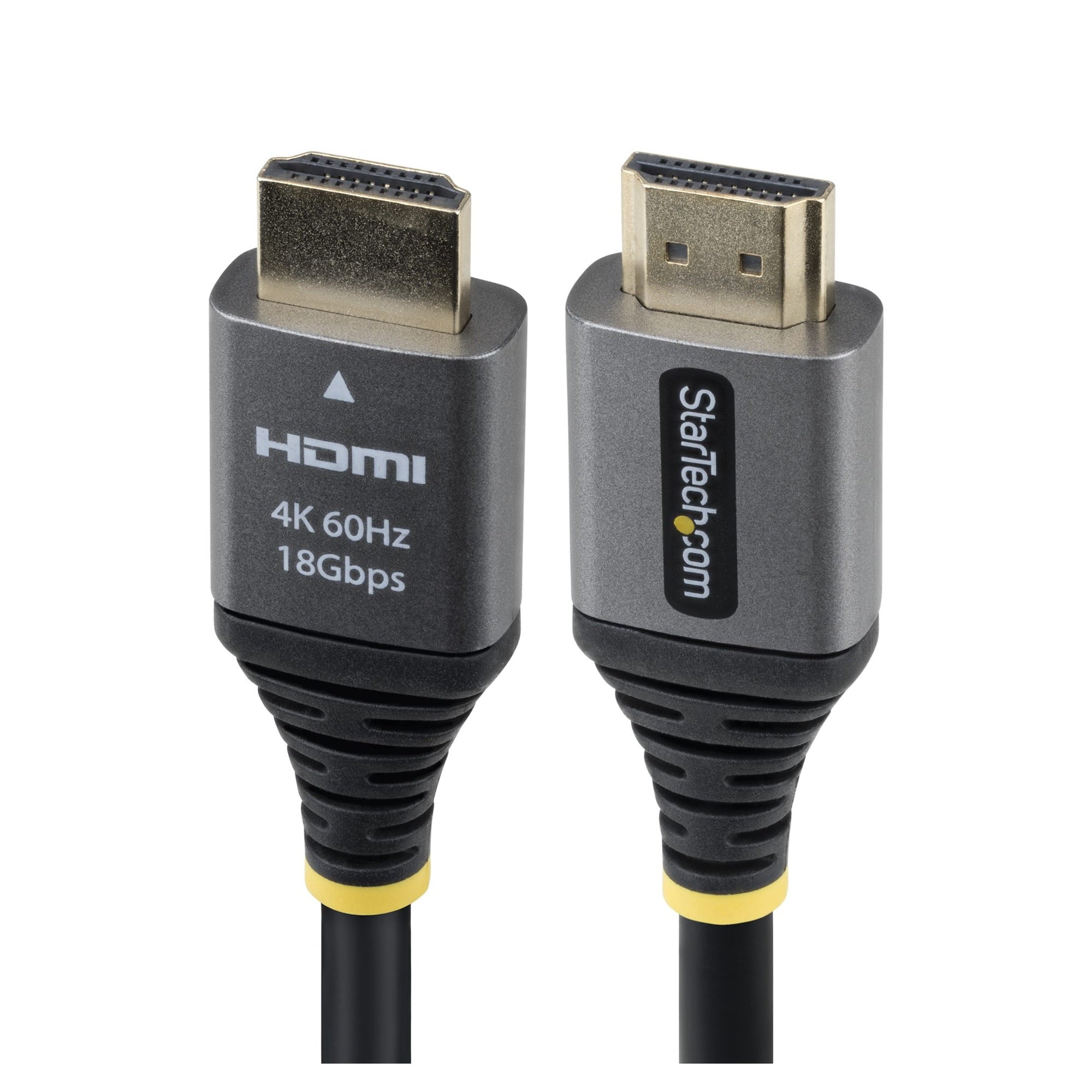 StarTech.com HDMMV6F HDMI cable 70.9" (1.8 m) HDMI Type A (Standard) Black, Silver