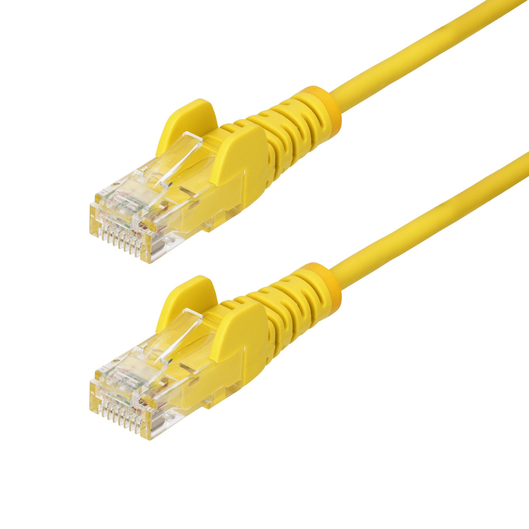 StarTech.com N6PAT9INYLS networking cable Yellow 7.87" (0.2 m) Cat6 U/UTP (UTP)