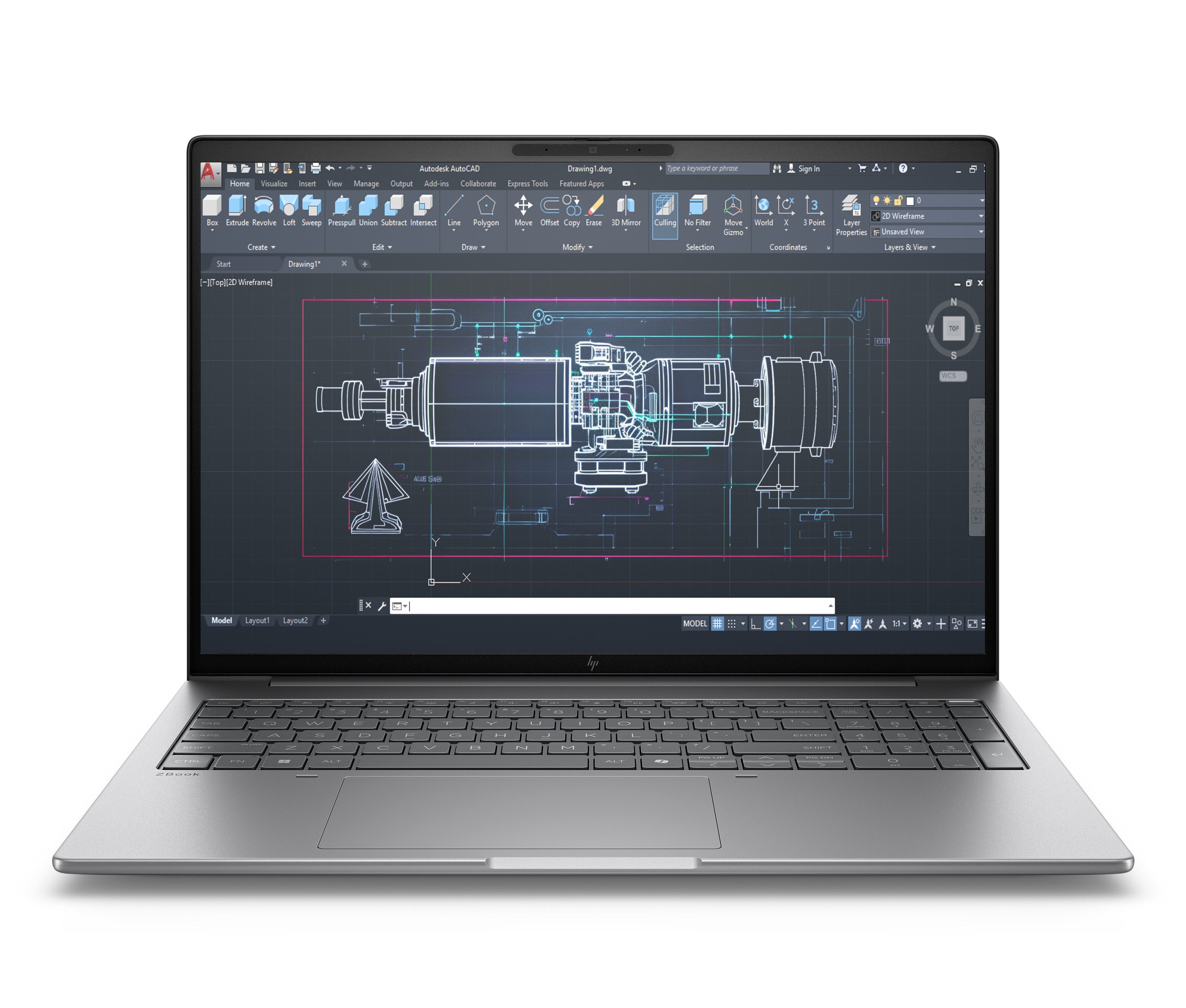 HP ZBook 8 G1i Wolf Pro Security Edition Intel Core Ultra 5 Mobile workstation 16" WUXGA 16 GB DDR5-SDRAM 512 GB SSD Wi-Fi 7 (802.11be) Windows 11 Pro AI PC Silver