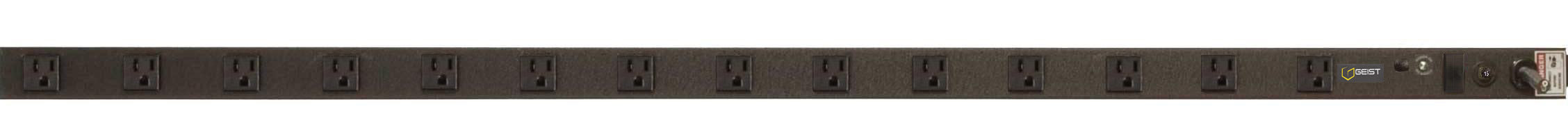 Vertiv Geist NSVCN140-101R15 power distribution unit (PDU) 14 AC outlet(s) 0U Black