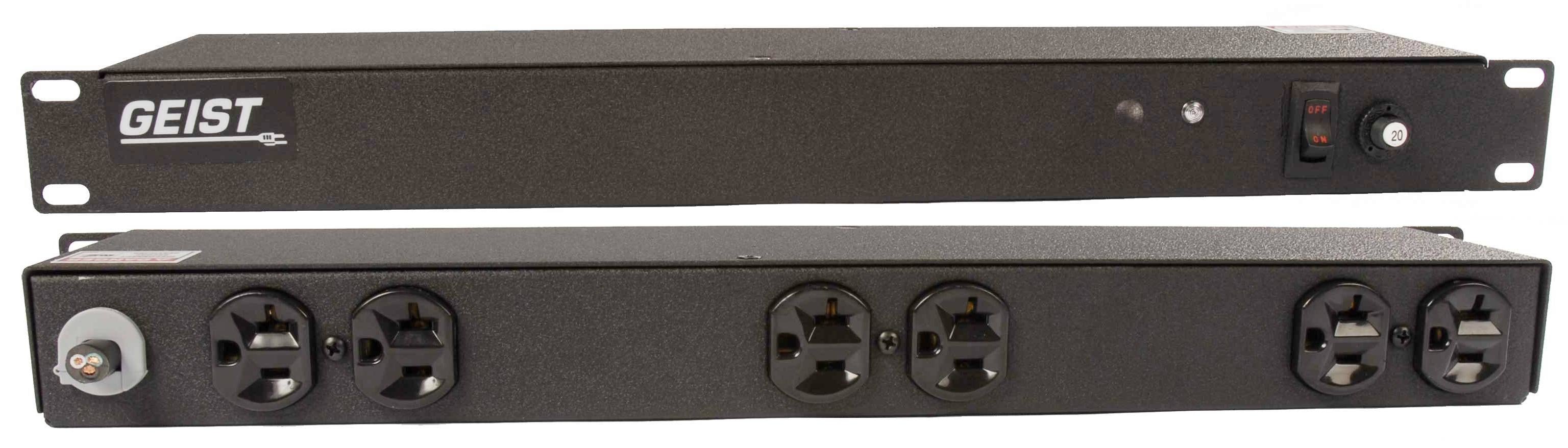 Vertiv Geist BR060-1023TL power distribution unit (PDU) 6 AC outlet(s) 0U Black