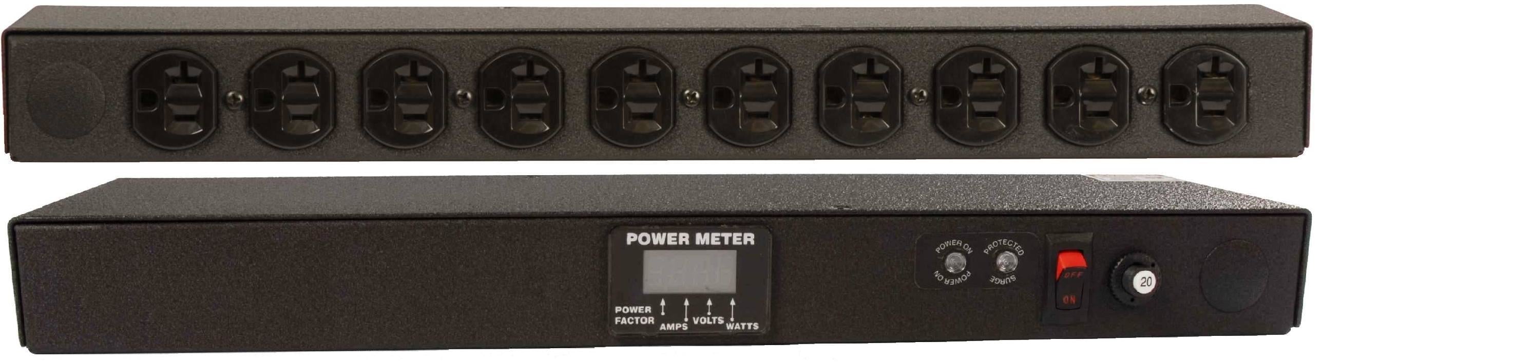 Vertiv SPFC104-1025 power distribution unit (PDU) 10 AC outlet(s) Black