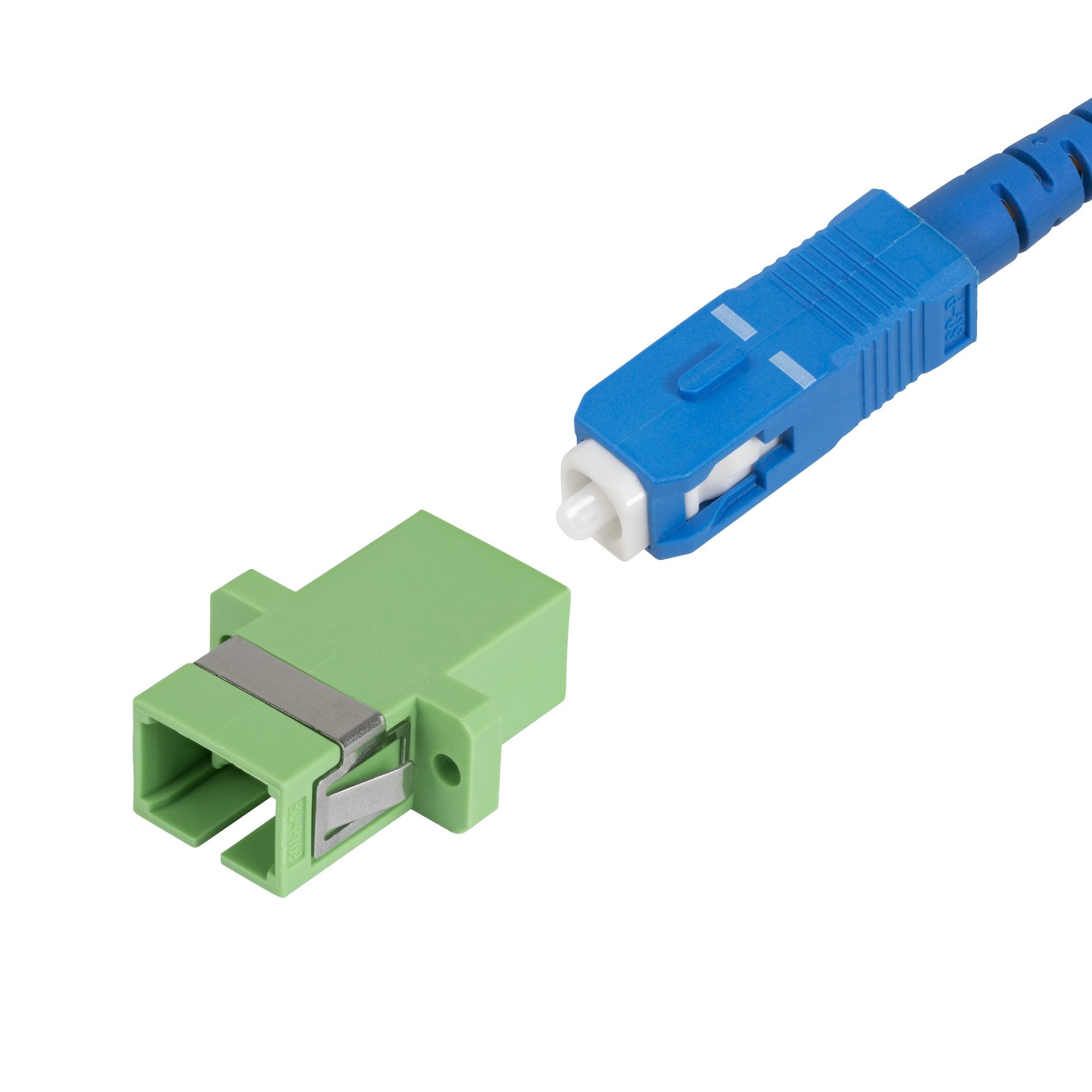StarTech.com SIMPLEXSCAPCF fiber optic adapter SC 10 pc(s) Green