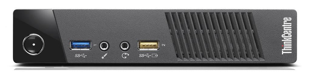 Lenovo ThinkCentre M73 Tiny Intel® Core™ i5 i5-4590T 4 GB DDR3-SDRAM 128 GB SSD Windows 7 Professional PC Black