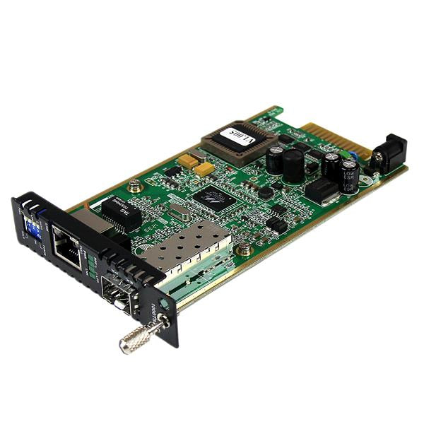 StarTech.com ET91000SFP2C network media converter Internal 1250 Mbit/s Black, Green