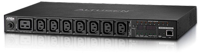 ATEN PE8208 power distribution unit (PDU) 8 AC outlet(s) 1U Black