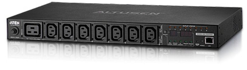 ATEN PE6208 power distribution unit (PDU) 8 AC outlet(s) 1U Black