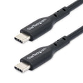 StarTech.com USB2CC15FBKE USB cable USB 2.0 177.2" (4.5 m) USB C 0.48 Gbit/s 60 W Black