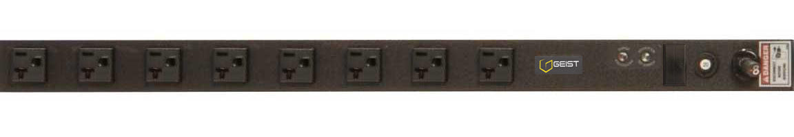 Vertiv VSSKN084-102S20TL power distribution unit (PDU) 8 AC outlet(s) 0U Black