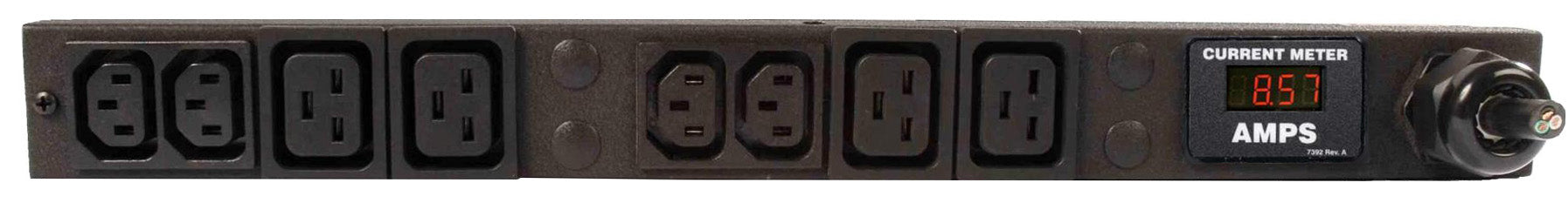 Vertiv VHVLAN082-102I44TL6 power distribution unit (PDU) 8 AC outlet(s) Black