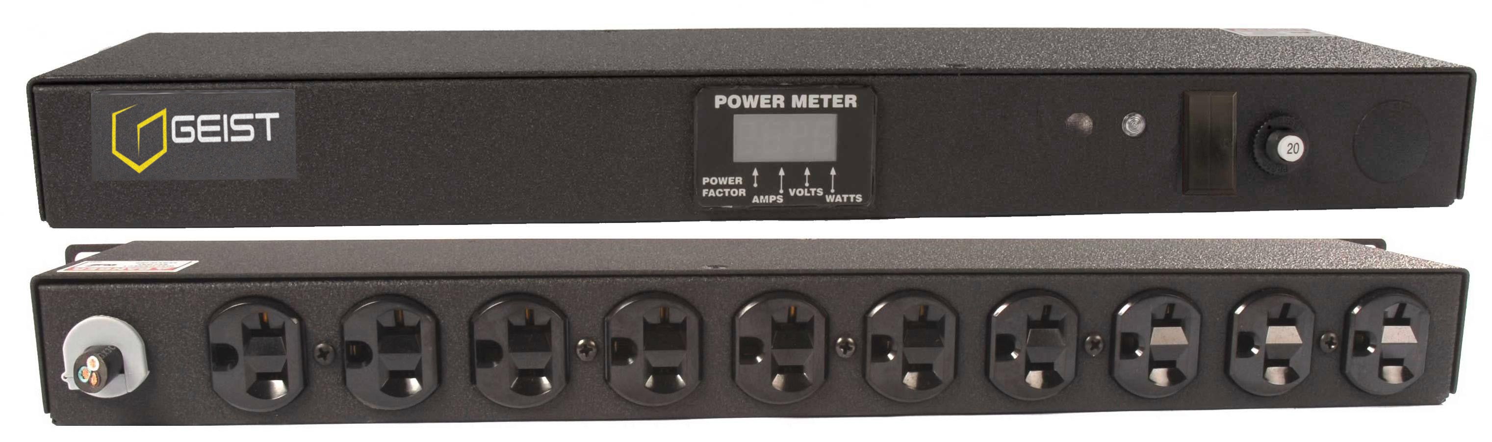 Vertiv Geist BRCN100-1025TL power distribution unit (PDU) 10 AC outlet(s) 0U Black