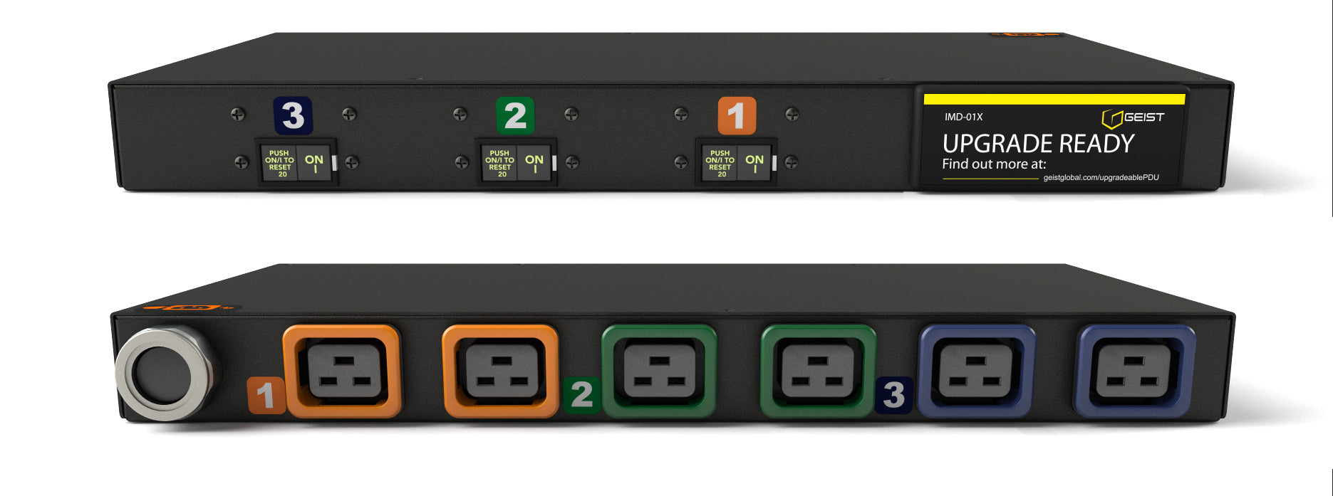 Vertiv I10105L power distribution unit (PDU) 6 AC outlet(s) 1U Black
