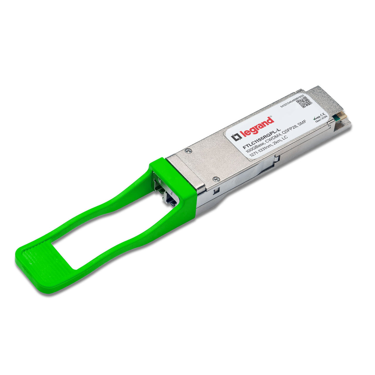 Legrand FTLC1155RGPL-OP network transceiver module Fiber optic 100000 Mbit/s QSFP28 1331 nm