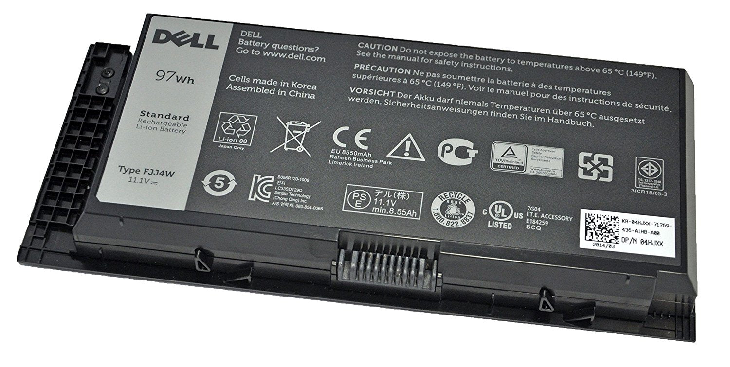 DELL 4HJXX laptop spare part Battery