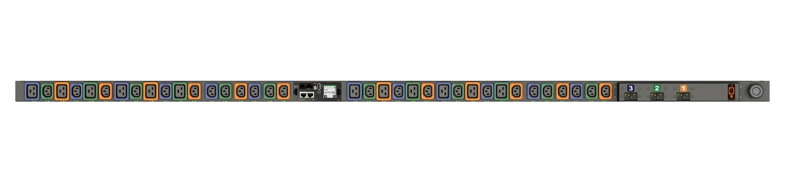 Vertiv Geist MNS5MGW1-36PNB8-3TL15A0A10-S-A power distribution unit (PDU) 36 AC outlet(s) 0U Black
